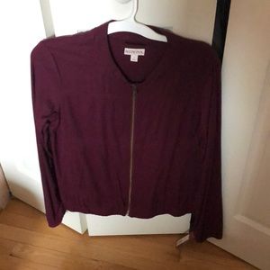 Brand new with tags maroon jacket